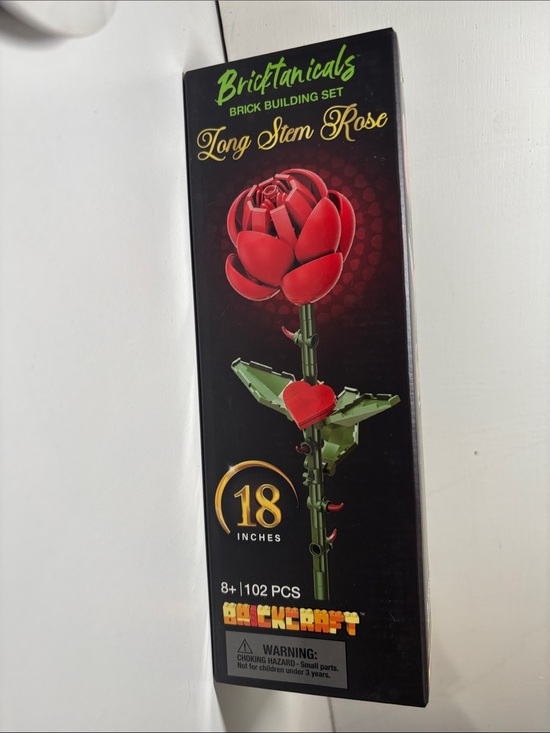 Other - Bricktancials Long Stem Rose